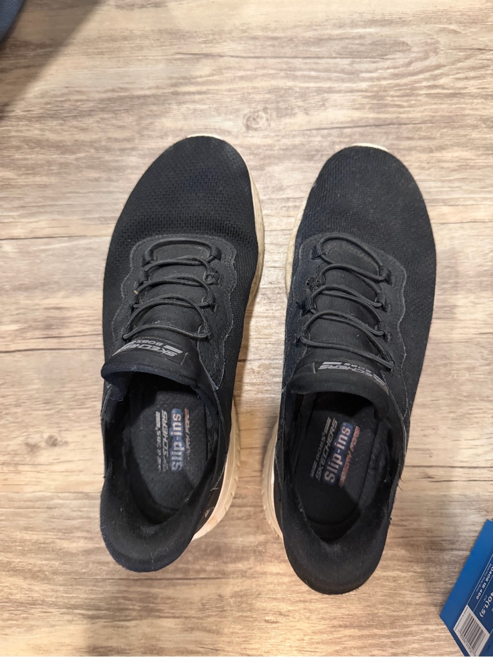 Women’s Black Slip-On Sneakers